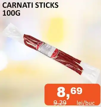 Unicarm CARNATI STICKS 100G Ofertă