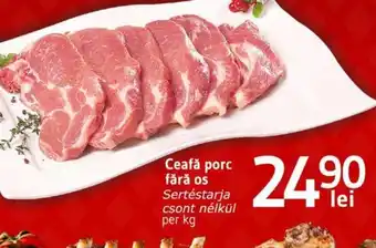 Supeco Ceafă porc fără os Ofertă