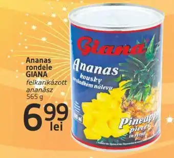 Supeco Ananas rondele GIANA Ofertă