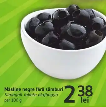 Supeco Măsline negre fără sâmburi Ofertă