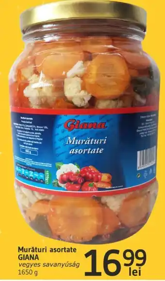 Supeco Murături asortate GIANA Ofertă