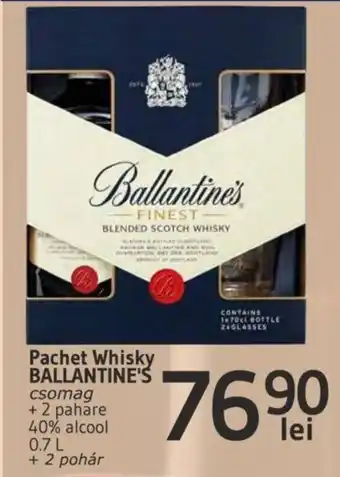Supeco Pachet Whisky BALLANTINE'S Ofertă