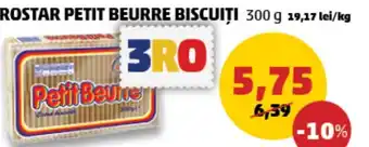 Penny ROSTAR PETIT BEURRE BISCUIȚI Ofertă