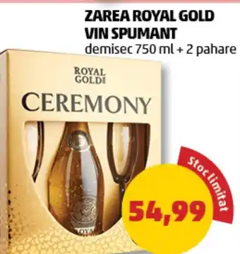 Penny ZAREA ROYAL GOLD VIN SPUMANT Ofertă