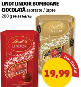 Penny LINDT LINDOR BOMBOANE CIOCOLATĂ Ofertă