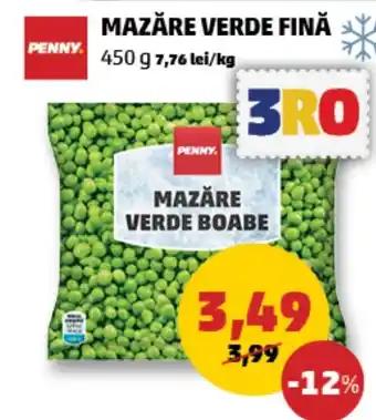 Penny MAZĂRE VERDE FINĂ Ofertă