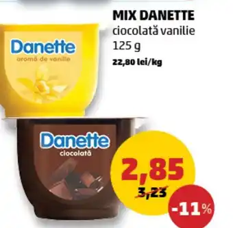 Penny MIX DANETTE ciocolată vanilie Ofertă