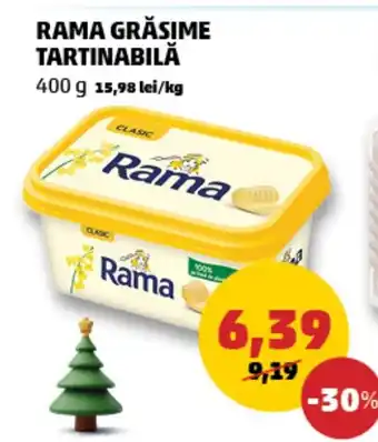 RAMA GRĂSIME TARTINABILĂ