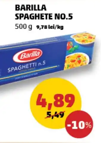 Penny BARILLA SPAGHETE NO.5 Ofertă