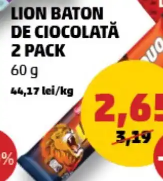 Penny LION BATON DE CIOCOLATĂ 2 PACK Ofertă