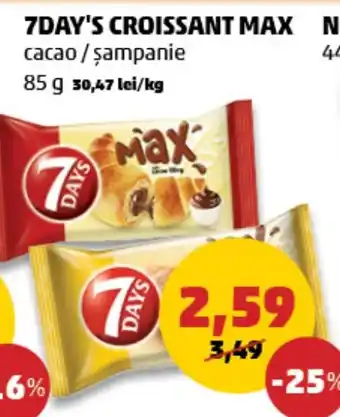 Penny 7DAY'S CROISSANT MAX Ofertă