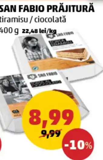 Penny SAN FABIO PRĂJITURĂ Ofertă
