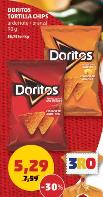 Penny DORITOS TORTILLA CHIPS Ofertă