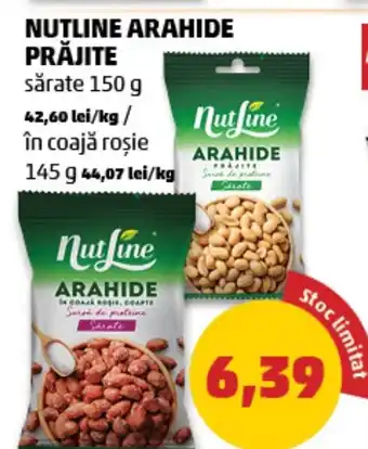 Penny NUTLINE ARAHIDE PRĂJITE Ofertă
