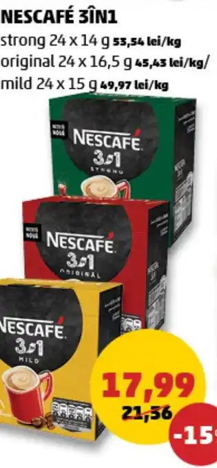 Penny NESCAFÉ 3ÎN1 Ofertă
