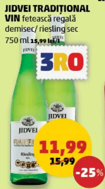 Penny JIDVEI TRADITIONAL VIN Ofertă