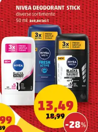Penny NIVEA DEODORANT STICK Ofertă