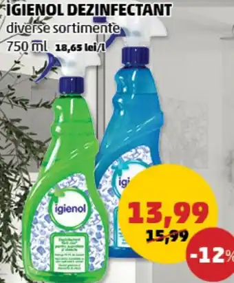 Penny IGIENOL DEZINFECTANT Ofertă