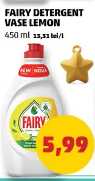 Penny FAIRY DETERGENT VASE LEMON Ofertă