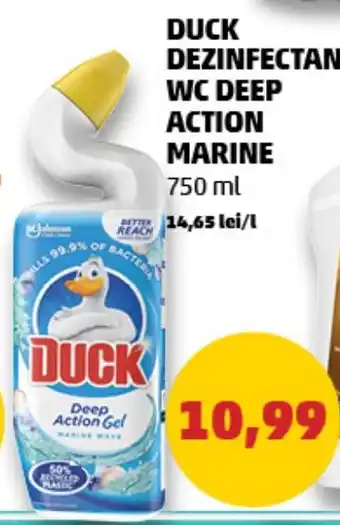 Penny DUCK DEZINFECTANT WC DEEP ACTION MARINE Ofertă