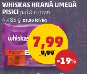 Penny WHISKAS HRANĂ UMEDĂ PISICI Ofertă