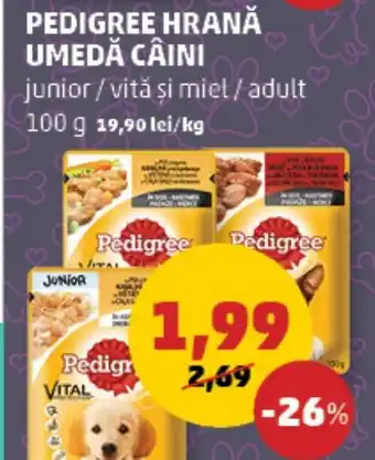 Penny PEDIGREE HRANĂ UMEDĂ CÂINI Ofertă