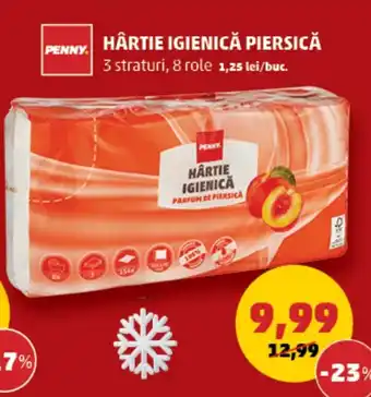 Penny HÂRTIE IGIENICĂ PIERSICĂ Ofertă