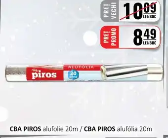 CBA CBA PIROS Ofertă