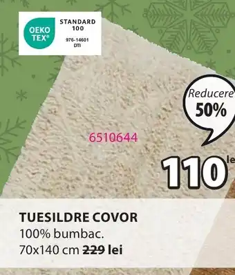 JYSK TUESILDRE COVOR Ofertă