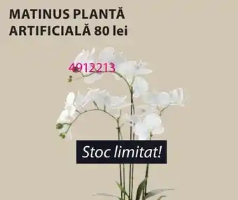 JYSK MATINUS PLANTĂ ARTIFICIALĂ Ofertă