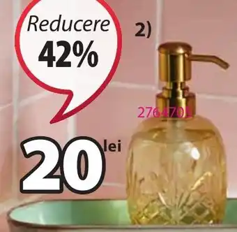 JYSK EDSVALLA DOZATOR SĂPUN Ofertă