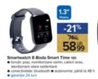Carrefour Smartwatch E-Boda Smart Time 150 Ofertă