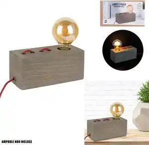 Favi Veioza dreptunghiulara lemn fir rosu Ofertă