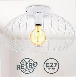 Favi Lustră aplicată retro 1xe27/40w/230v albă b.k. licht 1399 Ofertă
