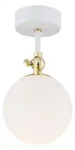 Favi Lustră aplicată pentru baie latina 1xe14/7w/230v ip44 albă/aurie argon 4002 Ofertă