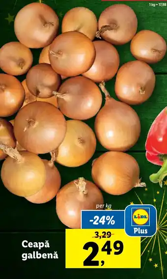 Lidl Ceapă galbenă Ofertă