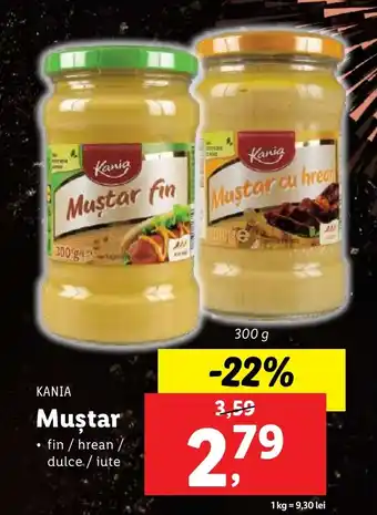 Lidl Muştar Ofertă