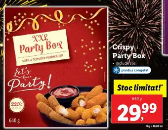 Lidl Crispy Party Box Ofertă