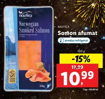 Lidl Somon afumat Ofertă