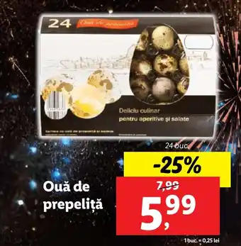 Lidl Ouă de prepeliţă Ofertă