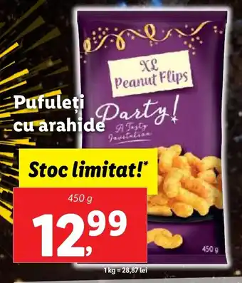Lidl Pufuleti cu arahide Ofertă