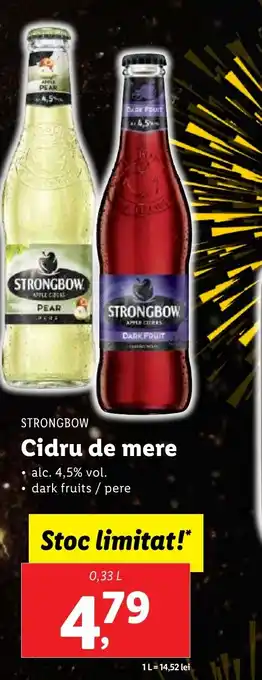 Lidl STRONGBOW Cidru de mere Ofertă
