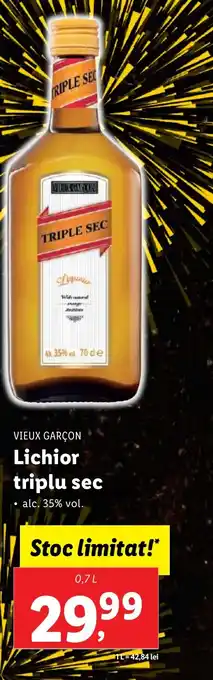 Lidl VIEUX GARÇON Lichior triplu sec Ofertă