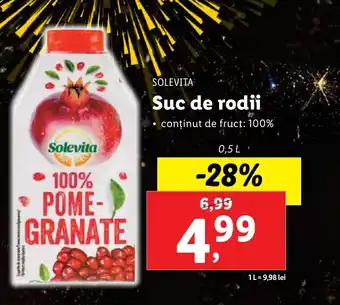 Lidl SOLEVITA Suc de rodii Ofertă