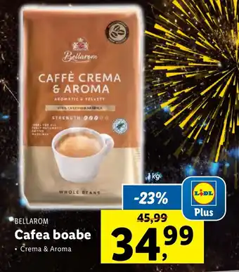 Lidl BELLAROM Cafea boabe Ofertă
