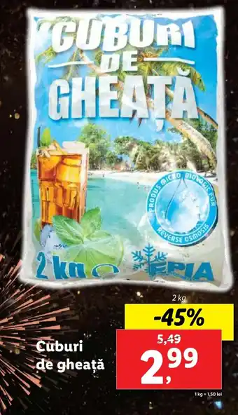Lidl Cuburi de gheață Ofertă