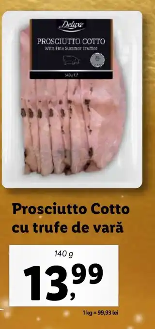 Lidl Prosciutto Cotto cu trufe de vară Ofertă