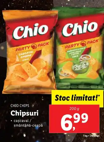 Lidl CHIO CHIPS Chipsuri Ofertă
