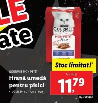 Lidl GOURMET MON PETIT Hrană umedă pentru pisici Ofertă