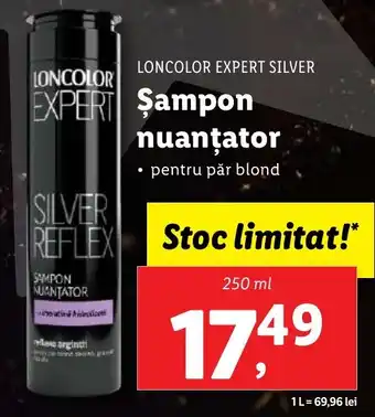 Lidl LONCOLOR EXPERT SILVER Şampon nuanţator Ofertă